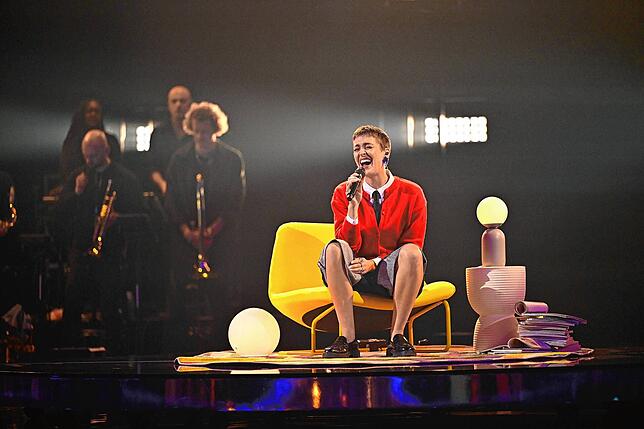 Cage aus Köln tritt in der ersten Show beim deutschen Vorentscheid des Eurovision Song Contest (ESC) auf. Der deutsche Vorentscheid ist ...