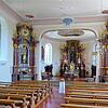 Die Renovation von 2014 brachte der Pfarrkirche von Hänner den Glanz ihrer Erbauung von 1774 zurück.