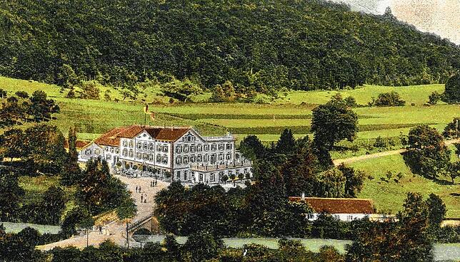 Das „Hotel Bad Bruckhaus“ schrieb auch Gurtweiler Geschichte und hatte seine Blütezeit um 1900.
