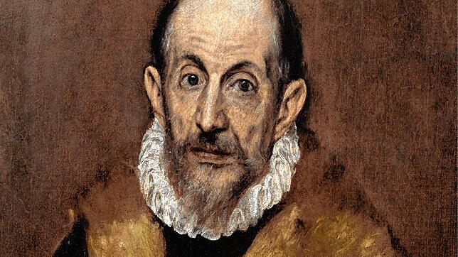 El Greco (Theotokopoulos, Domenikos): „Bildnis eines alten Mannes“, um 1595/1600.