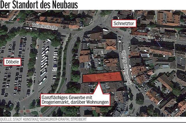 Bild 1: Noch ein Drogeriemarkt in Konstanz: dm plant wohl sechste Filiale