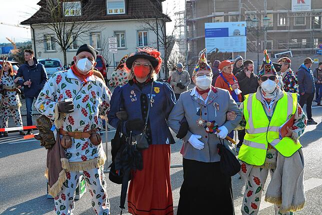 Bild 23: Bilder vom Narrenbaumstellen und Preisschnellen in Markdorf