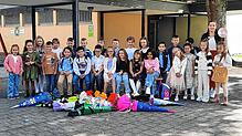 25 Jungen und Mädchen wurden in die Klasse 1a der Hohenlupfenschule Stühlingen eingeschult. Klassenlehrerin ist Petra Mann.