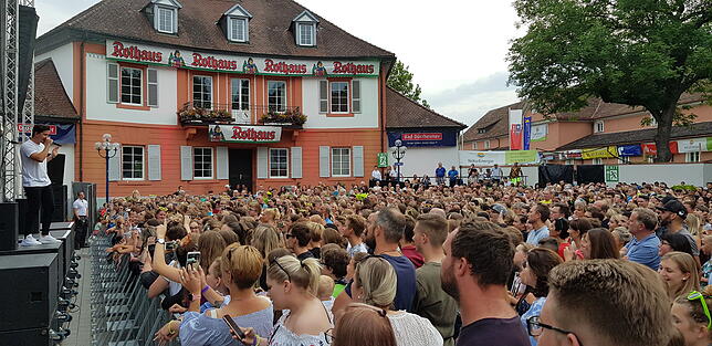 Bild 8: Bilder vom Konzert von Nico Santos im Rahmen der SommerSinnfonie