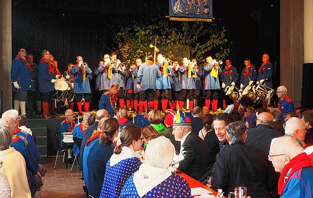 Martini-Sitzung der Poppele-Zunft in der Singener Gems