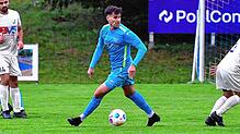 Vierter Sieg in Folge: Dawid Armanowski (hier ein Archivbild) traf doppelt im Rebland und setzte sich mit dem SV Buch mit 4:1 beim TuS ...