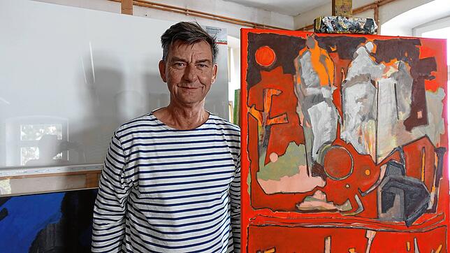 Tom Leonhardt in seinem Atelier