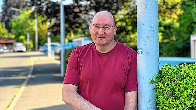 Harald Weber ist Vorsitzender des Turnvereins Allmannsdorf. Er kennt das Stadtviertel und seine Bewohner daher ziemlich gut.