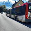 Am Mittwoch, 9. Juli, kam es zwischen einem Stadtbus – hier eine Aufnahme aus 2023 in der Riedstraße – und einem Fußgänger zu einem Unfall.