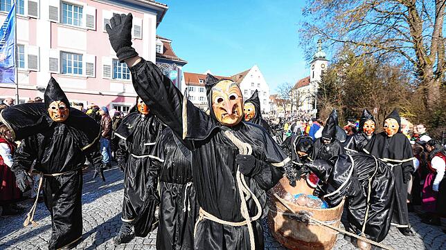 Bild : Narren erobern Donaueschingen: Die besten Bilder vom Umzug 2025