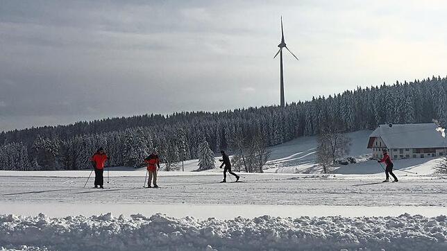 Die Loipe im Wittenbach ist gespurt. Bild: Christel Börsig-Kienzler