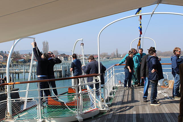 Bild 9: Der Besuch der MS Oesterreich in Bodman in Bildern