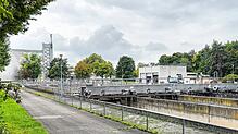 Blick auf die Radolfzeller Kläranlage. Hier soll nicht nur ein Gebäude saniert, sondern auch der Energieverbrauch erfasst werden.