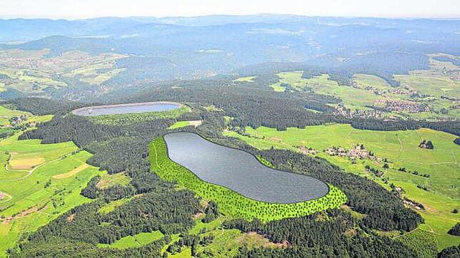 Das Oberbecken des im Hotzenwald geplanten Pumpspeichers Atdorf.
