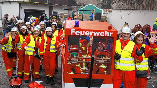 Bild : Bilder vom Rathaussturm in Bermatingen