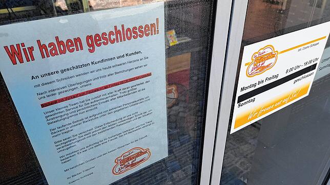 Diese Ladentüren öffnen sich nicht mehr: Auch die Tritschler-Filiale in seit Anfang August geschlossen.