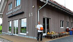 Ziegelhof-Bäcker Martin Kuttruff hadert mit der mehrmonatigen Straßensperrung, die den Donaueschinger Familienbetrieb von ...