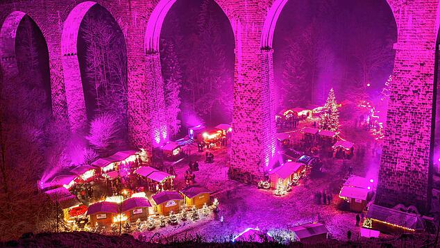 Der Weihnachtsmarkt in der Ravennaschlucht ist ausverkauft – alle Tickets wurden schon am ersten Tag gebucht. (Archivbild)