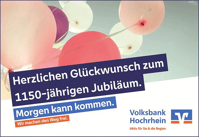 Bild 7: 1150 Jahre Gurtweil: 1150 Meter begehbare Dorfgeschichte