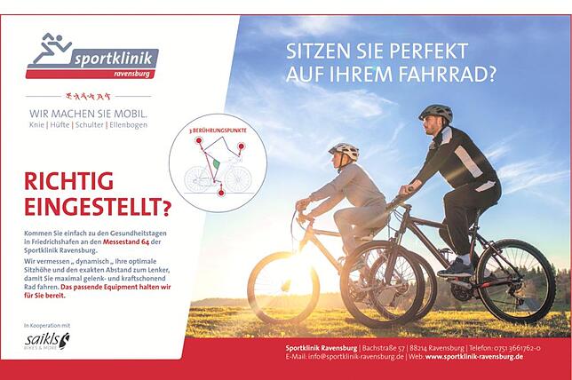 Bild 1: Gesundheitstage Friedrichshafen: Medizin zum Anfassen, Testen und Erleben