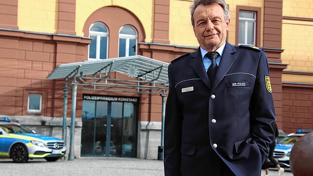 Der Konstanzer Polizeipräsident Gerold Sigg geht am 1. Februar 2022 in den Ruhestand.