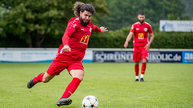 23, Bilal Yusuf Cam FCW Kreisliga A -Ost-, 27. Spieltag 2022/23 FC Wallbach – SV Blau-Weiß Murg, 2:3
