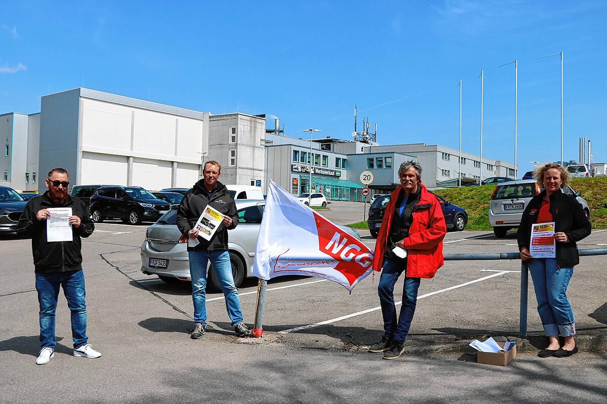 Bonndorf: Warum die Gewerkschafts-Aktion vor dem Adler-Werksgebäude ...