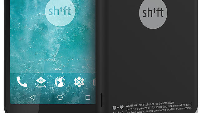 Modular und nachhaltig: das Shift-Phone