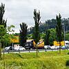 Am Obi-Kreisel in Waldshut-Tiengen staut es sich regelmäßig.