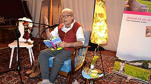 Elmar Langenbacher schildert auch Land und Leute. Foto: Christiane Sahli