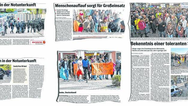 Von Großeinsatz der Polizei bis hin zur Menschenkette für eine tolerante Stadt hat Donaueschingen in den vergangenen zwölf Monaten alles ...