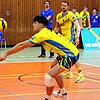David Markovic (bei der Ballannahme), der Wertvollster Spieler des TSV Mimmenhausen beim 3:1-Erfolg in Mühldorf.