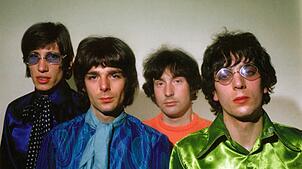 Pink-Floyd-Gründungsmitglied Syd Barrett verließ die Band früh.