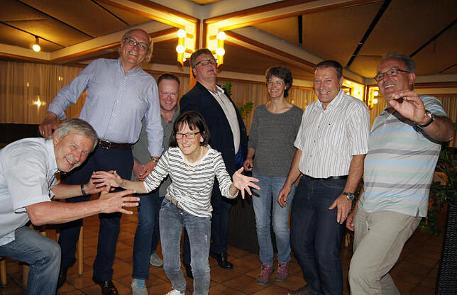 Dagmar Höhne (Mitte) war bis 2017 Vorsitzende des Stadtsportverbands.