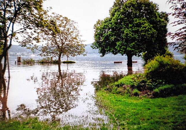 Hochwasser 1999 in Bodman-Ludwigshafen