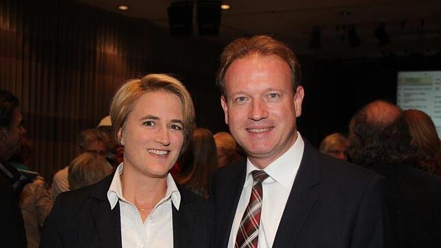 Jan Zeitler mit seiner Frau Annette Stoll-Zeitler.
