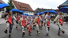 Bild : Bilder der Fasneteröffnung mit Schlüsselübergabe am Rathaus