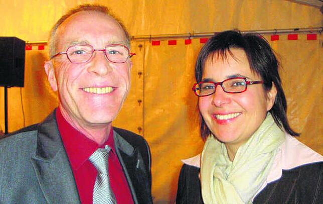 Freuen sich: Christiane Stehle und ihr Mann Hans-Gerd Stehle-Gräber.