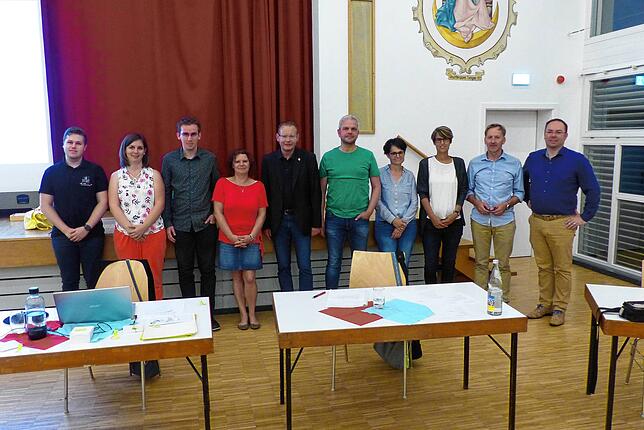 Der neue Vorstand der Stadtmusik Tiengen (von links): Gian-Marco Albicker (Kassenprüfer, neu), Katharina Kromer (Schriftführerin), ...