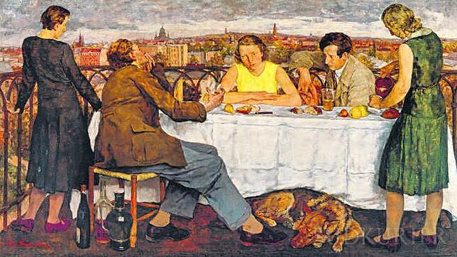 Auch Lotte Lasersteins &#8222;Abend über Potsdam&#8220; aus dem Jahr 1930 ist in der Kunsthalle Würth in Schwäbisch Hall zu sehen.