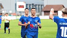 Bild : FC Erzingen gewinnt Derby beim SV Jestetten vor 400 Zuschauern mit 3:1 – und wir haben Fotos!