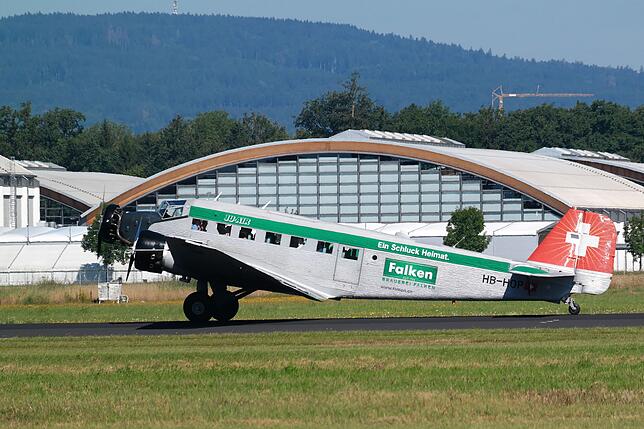 Die "Tante Ju" war auch bei den DO-Days 2016 der Renner und der Mitflug schon im Vorfeld ausverkauft.