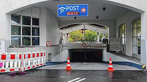 Das Parkhaus Post ist derzeit gesperrt.