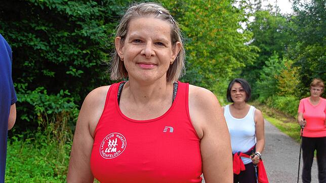 Martina Stoll ist Ansprechpartnerin der Laufgruppe am Freitag.