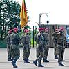 Die Vereidigung der Rekruten auf dem Appellplatz in der Staufer-Kaserne fand coronabedingt ohne Öffentlichkeit statt.