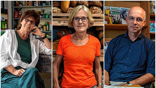 Brigitte Meßmer, Elke Rumpf, Bernhard Glatthaar