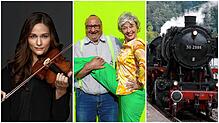 Was soll es sein? Klassische Musik? Schwäbisches Kabarett? Oder doch lieber Schwarzwaldbahn-Tage? In der Region ist für jeden Geschmack ...