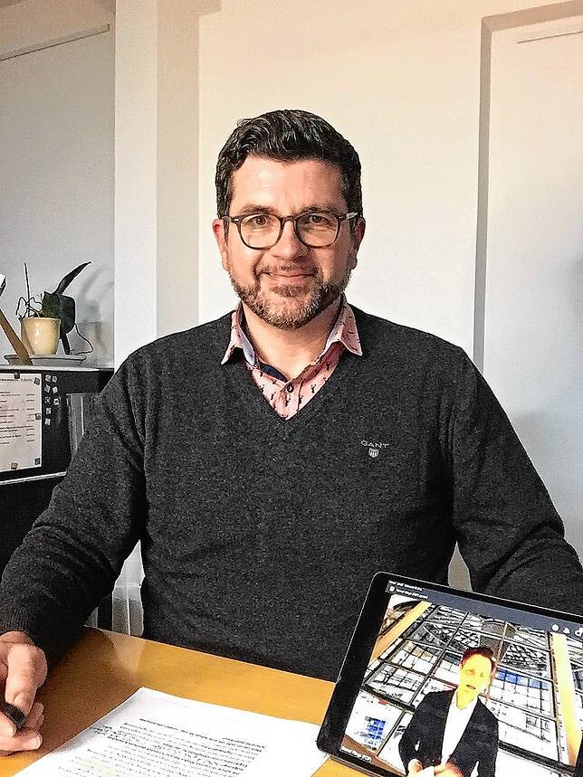 Der FDP-Landtagskandidat Niko Reith war einer der Redner beim digitalen Aschermittwoch der FDP in Blumberg.