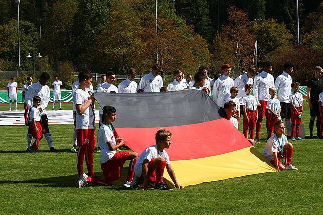 Bild 8: Bilderbogen vom 2:2 zwischen Deutschland U17 und Italien U17
