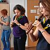 Katja Verdi, Tina Speckhofer und Christiane Riedmann spielen am Sonntag, 4. Oktober in der St.-Nikolaus-Kirche ausschließlich Musik von ...